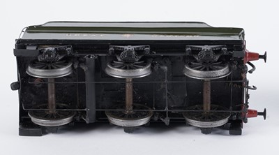 Lot 2 - A metal kit-built 0-gauge 4-4-0 locomotive and six-wheel tender