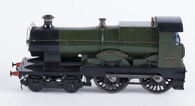 Lot 2 - A metal kit-built 0-gauge 4-4-0 locomotive and six-wheel tender