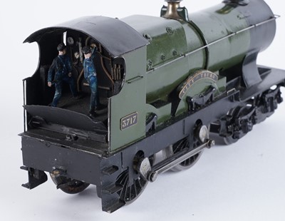 Lot 2 - A metal kit-built 0-gauge 4-4-0 locomotive and six-wheel tender