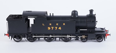 Lot 5 - A metal kit-built 0-gauge 4-6-2 locomotive