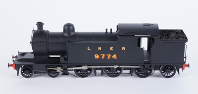 Lot 5 - A metal kit-built 0-gauge 4-6-2 locomotive