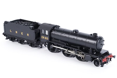 Lot 11 - A metal kit-built 0-gauge 2-6-0 locomotive and six-wheel tender