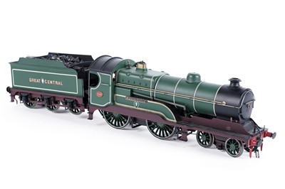 Lot 15 - A fine 0-gauge 4-4-0 locomotive and six-wheel tender