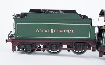 Lot 15 - A fine 0-gauge 4-4-0 locomotive and six-wheel tender