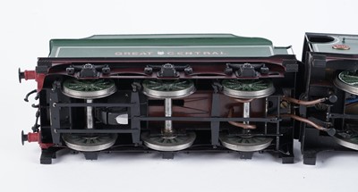Lot 15 - A fine 0-gauge 4-4-0 locomotive and six-wheel tender