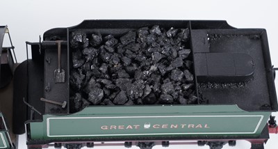 Lot 15 - A fine 0-gauge 4-4-0 locomotive and six-wheel tender