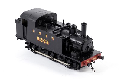 Lot 17 - A metal kit-built 0-gauge 0-6-0 locomotive