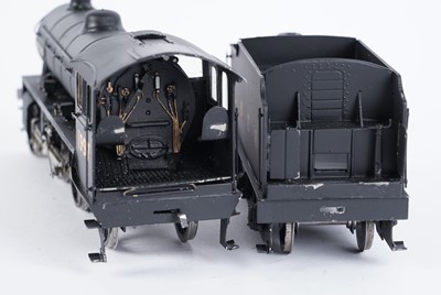 Lot 19 - The Right Price Railway Company metal kit-built 0-gauge 4-6-0 locomotive and six-wheel tender