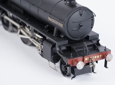 Lot 19 - The Right Price Railway Company metal kit-built 0-gauge 4-6-0 locomotive and six-wheel tender