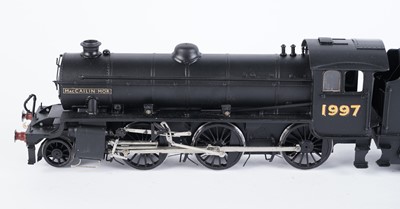 Lot 19 - The Right Price Railway Company metal kit-built 0-gauge 4-6-0 locomotive and six-wheel tender