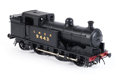 Lot 29 - A metal kit-built 0-gauge 0-6-2 locomotive