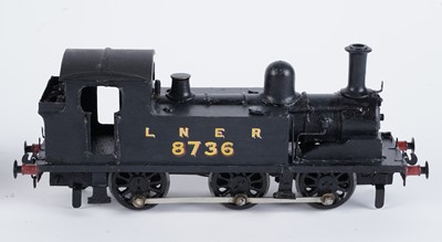 Lot 31 - A metal kit-built 0-gauge 0-6-0 locomotive