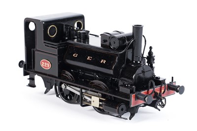 Lot 32 - A metal kit-built 0-gauge 0-4-0 locomotive