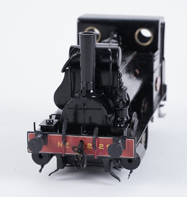 Lot 32 - A metal kit-built 0-gauge 0-4-0 locomotive