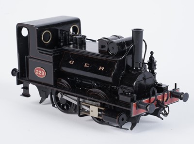 Lot 32 - A metal kit-built 0-gauge 0-4-0 locomotive