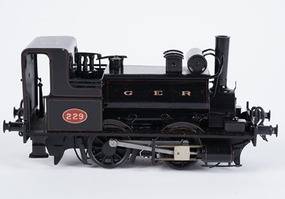 Lot 32 - A metal kit-built 0-gauge 0-4-0 locomotive