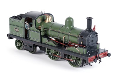 Lot 42 - A plastic kit-built 0-gauge 0-4-2 locomotive