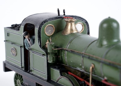 Lot 42 - A plastic kit-built 0-gauge 0-4-2 locomotive