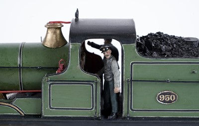 Lot 42 - A plastic kit-built 0-gauge 0-4-2 locomotive