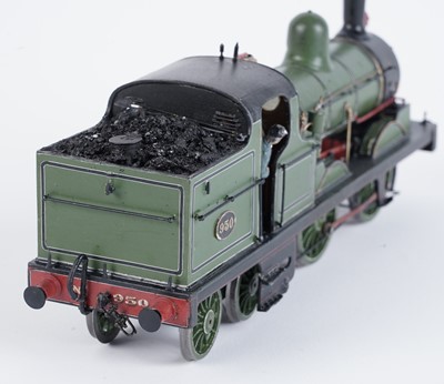 Lot 42 - A plastic kit-built 0-gauge 0-4-2 locomotive
