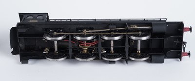 Lot 46 - A kit-built 0-gauge 0-8-0 locomotive and six-wheel tender