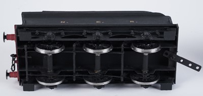 Lot 46 - A kit-built 0-gauge 0-8-0 locomotive and six-wheel tender