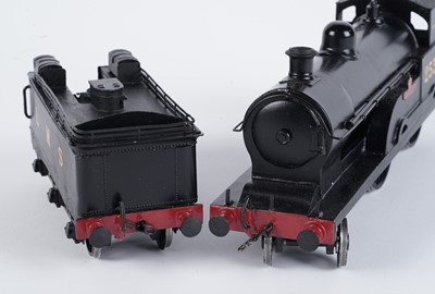 Lot 52 - A metal kit-built 0-gauge 4-4-0 locomotive and six-wheel tender