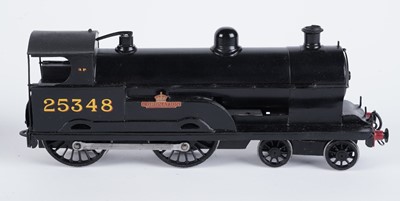 Lot 52 - A metal kit-built 0-gauge 4-4-0 locomotive and six-wheel tender