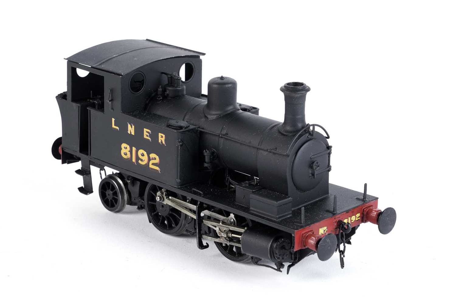 Lot 60 - A metal kit-built 0-gauge 0-4-2 locomotive