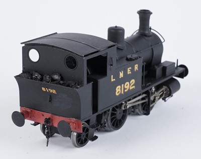Lot 60 - A metal kit-built 0-gauge 0-4-2 locomotive