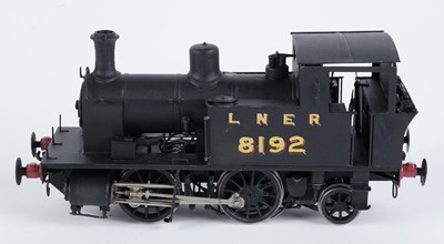 Lot 60 - A metal kit-built 0-gauge 0-4-2 locomotive