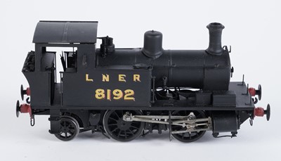 Lot 60 - A metal kit-built 0-gauge 0-4-2 locomotive