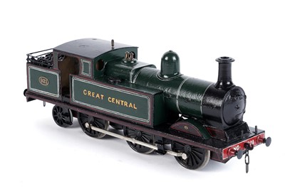 Lot 62 - A metal kit-built 0-gauge 0-6-2 locomotive