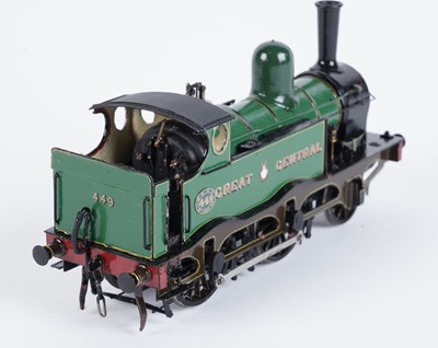Lot 64 - A metal kit-built 0-gauge 0-6-0 locomotive