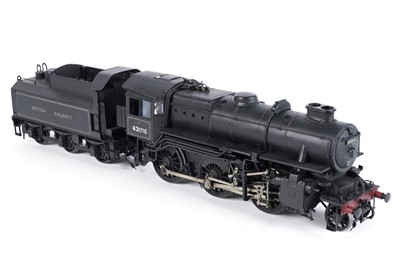 Lot 67 - A College Models metal kit-built 0-gauge 2-6-0 locomotive and six-wheel tender