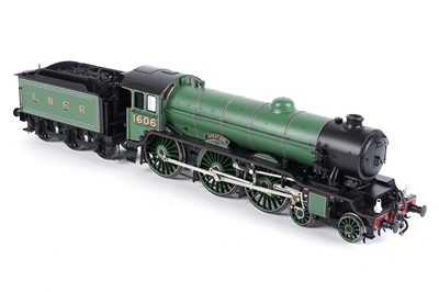 Lot 70 - A metal kit-built 0-gauge 4-6-0 locomotive and six-wheel tender