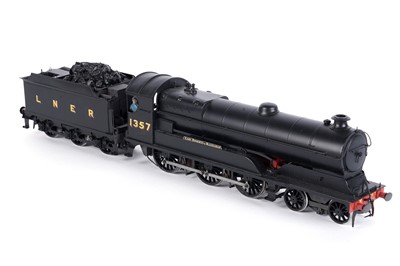 Lot 71 - A metal kit-built 0-gauge 4-6-0 locomotive and six-wheel tender