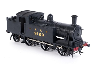 Lot 75 - A metal kit-built 0-gauge 0-6-2 locomotive