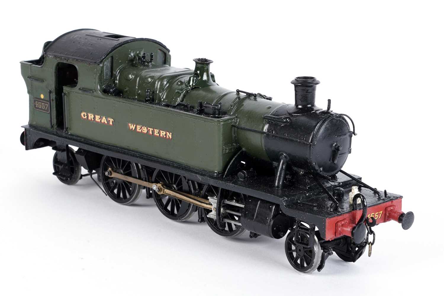 Lot 77 - A metal kit-built 0-gauge 2-6-2 locomotive