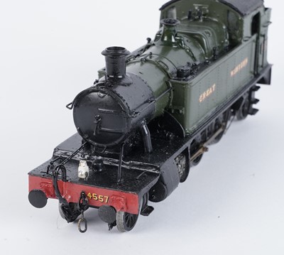 Lot 77 - A metal kit-built 0-gauge 2-6-2 locomotive