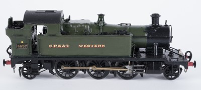 Lot 77 - A metal kit-built 0-gauge 2-6-2 locomotive