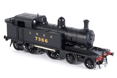 Lot 86 - A metal kit-built 0-gauge 4-4-2 locomotive