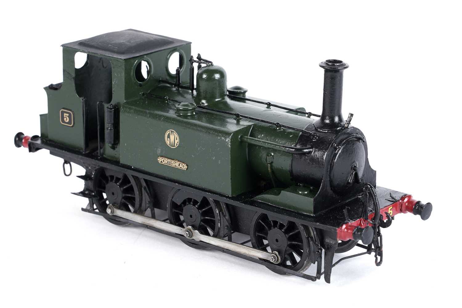 Lot 87 - A metal kit-built 0-gauge 0-6-0 locomotive
