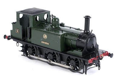 Lot 87 - A metal kit-built 0-gauge 0-6-0 locomotive