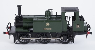 Lot 87 - A metal kit-built 0-gauge 0-6-0 locomotive