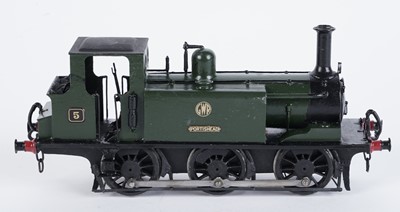 Lot 87 - A metal kit-built 0-gauge 0-6-0 locomotive