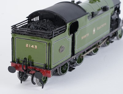 Lot 88 - A metal kit-built 0-gauge 4-4-4 locomotive