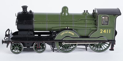 Lot 96 - An Ace Products metal kit-built 0-gauge 4-4-0 locomotive and six-wheel tender
