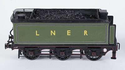 Lot 96 - An Ace Products metal kit-built 0-gauge 4-4-0 locomotive and six-wheel tender