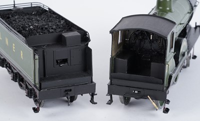 Lot 96 - An Ace Products metal kit-built 0-gauge 4-4-0 locomotive and six-wheel tender